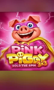 3X3 Pink Piggy Hold The Spin